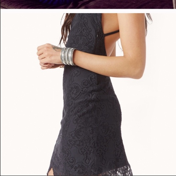 COPY - For Love & Lemons Black Take Holiday Cocktail Dres - Picture 3 of 8